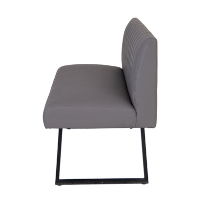 Otto Straight Bench - Grey