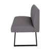 Otto Straight Bench - Grey