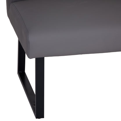 Otto Straight Bench - Grey