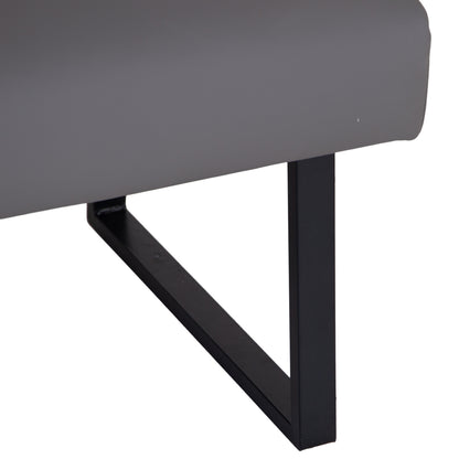 Otto Straight Bench - Grey