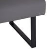 Otto Straight Bench - Grey
