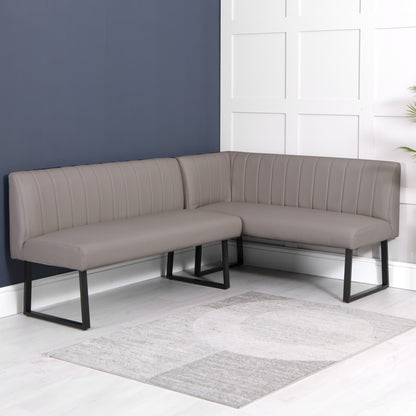 Otto Right Hand Corner Bench - Taupe