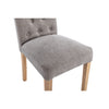 Bayton Fabric Button Back Dining Chair - Grey