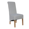 Trimpley Fabric Scroll Back Dining Chair - Natural