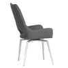 Sloane Dining Swivel Chair - Dark Grey