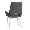 Sloane Dining Swivel Chair - Dark Grey