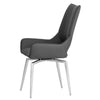 Sloane Dining Swivel Chair - Dark Grey