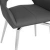 Sloane Dining Swivel Chair - Dark Grey