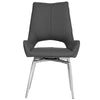 Sloane Dining Swivel Chair - Dark Grey