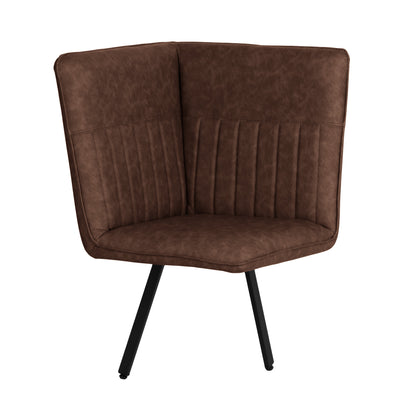 Ripley Corner Dining Bench  - Brown