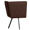 Ripley Corner Dining Bench  - Brown