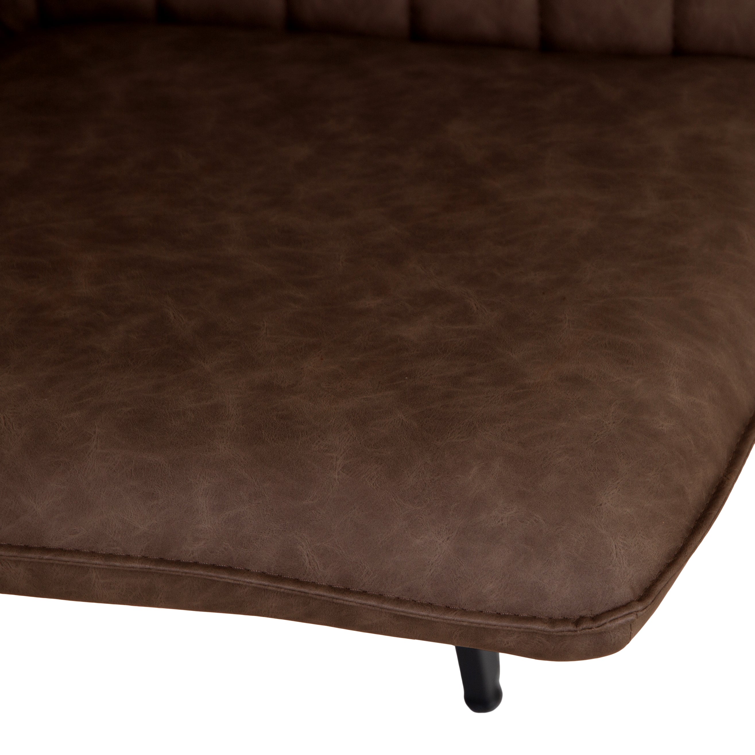 Ripley Corner Dining Bench  - Brown