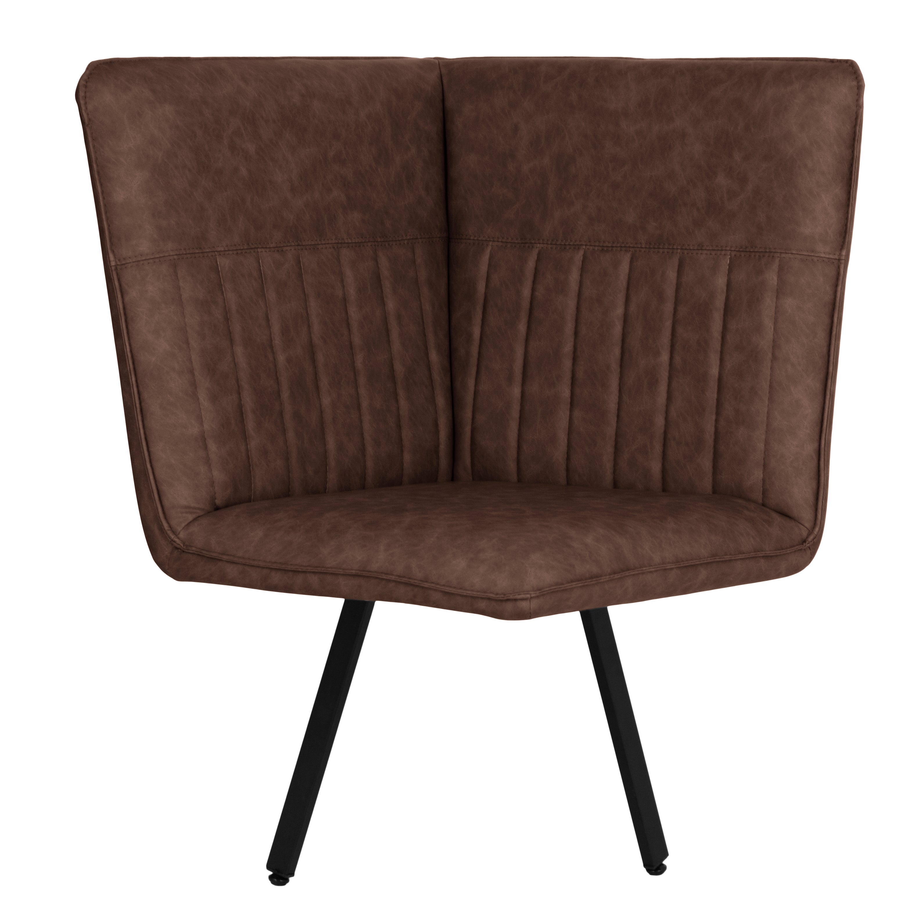 Ripley Corner Dining Bench  - Brown