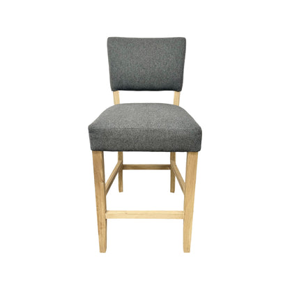 Country Living Fabric Bar Stool - Grey