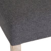 Country Living, White Painted & Oak - Grey Fabric Dining Chair