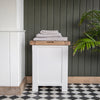 Country Living, Oak & Painted - Laundry Box