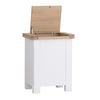 Country Living, White Painted & Oak - Laundry Box