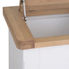 Country Living, White Painted & Oak - Laundry Box
