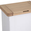 Country Living, White Painted & Oak - Laundry Box