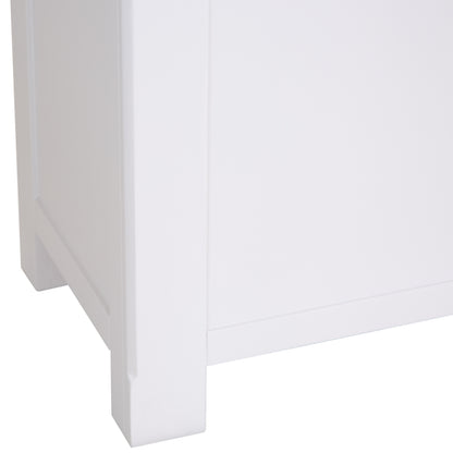 Country Living, White Painted & Oak - Laundry Box