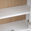 Country Living, White Painted & Oak - Large Bookcase