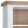 Country Living, White Painted & Oak - Large Bookcase
