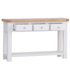 Country Living, White Painted & Oak - Large Console Table