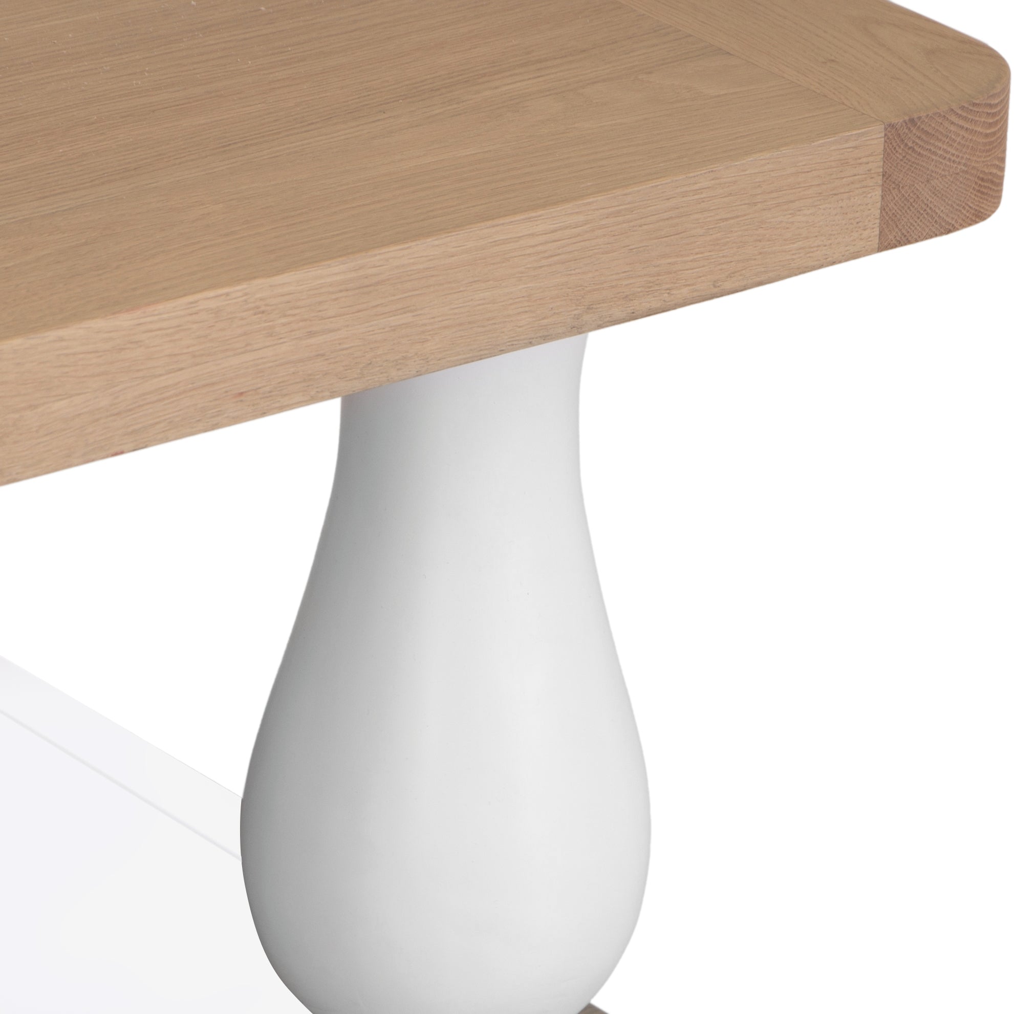 Country Living, White Painted & Oak - Large Coffee Table