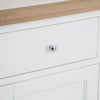Country Living, White Painted & Oak - Extra Large Kitchen Island