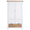 Country Living, White Painted & Oak - Extra Large Larder Unit
