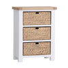 Country Living, White Painted & Oak - Large Storage Chest