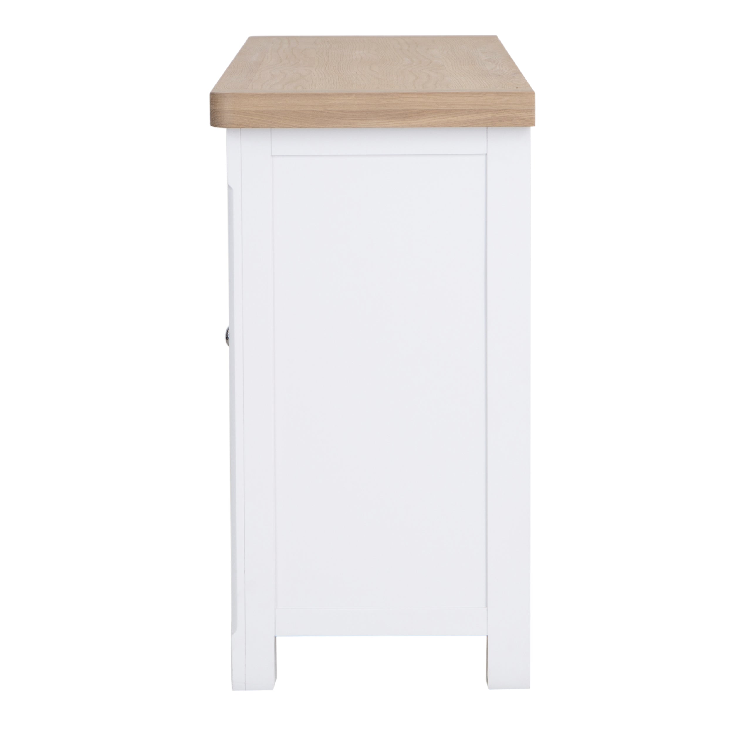 Country Living, White Painted & Oak - Large Sideboard