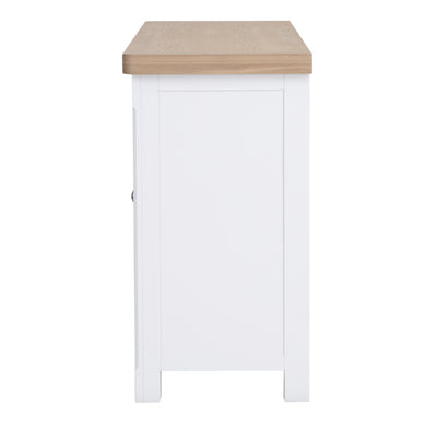 Country Living, White Painted & Oak - Large Sideboard