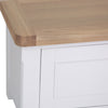 Country Living, White Painted & Oak - Large TV Unit