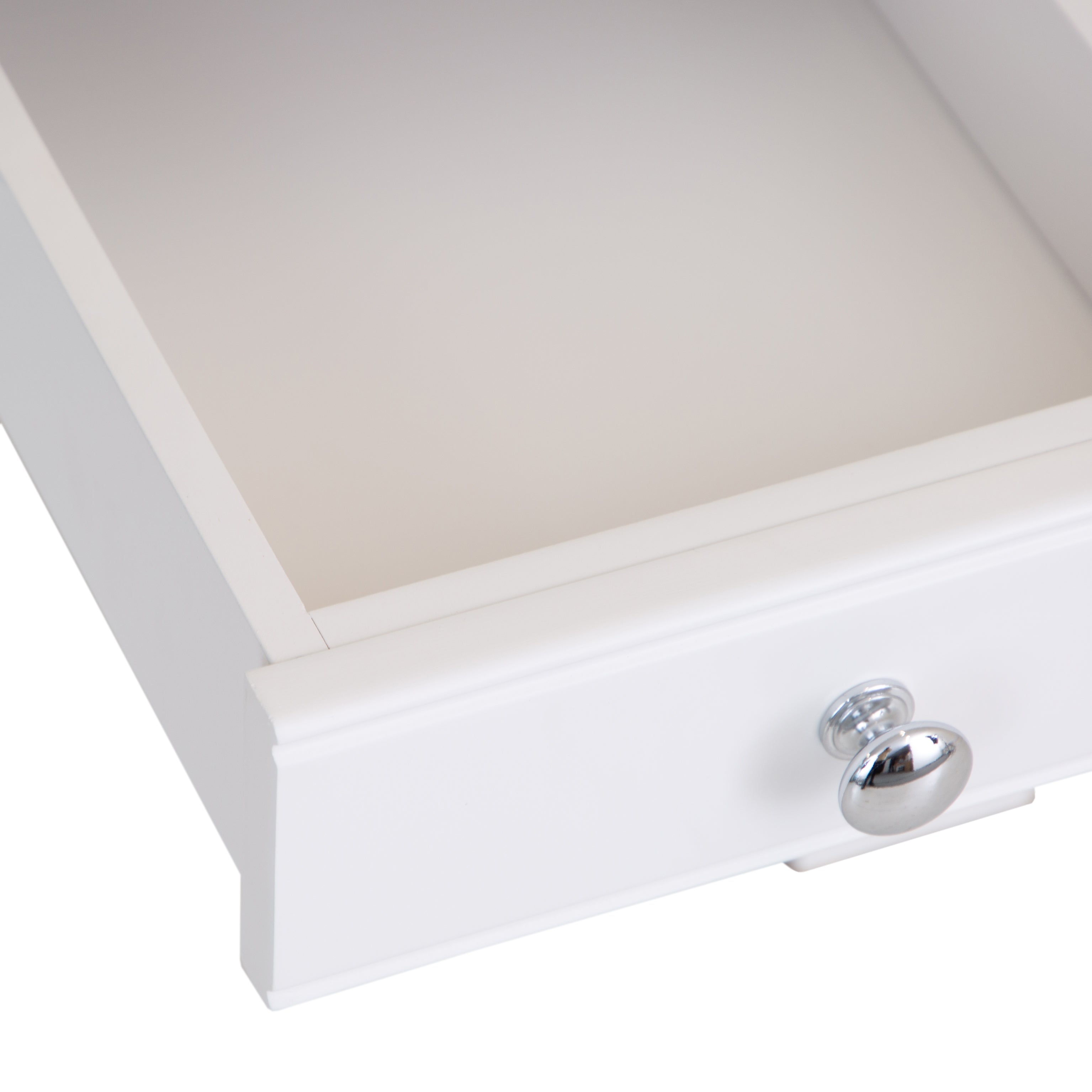 Country Living, White Painted & Oak - Lamp Table