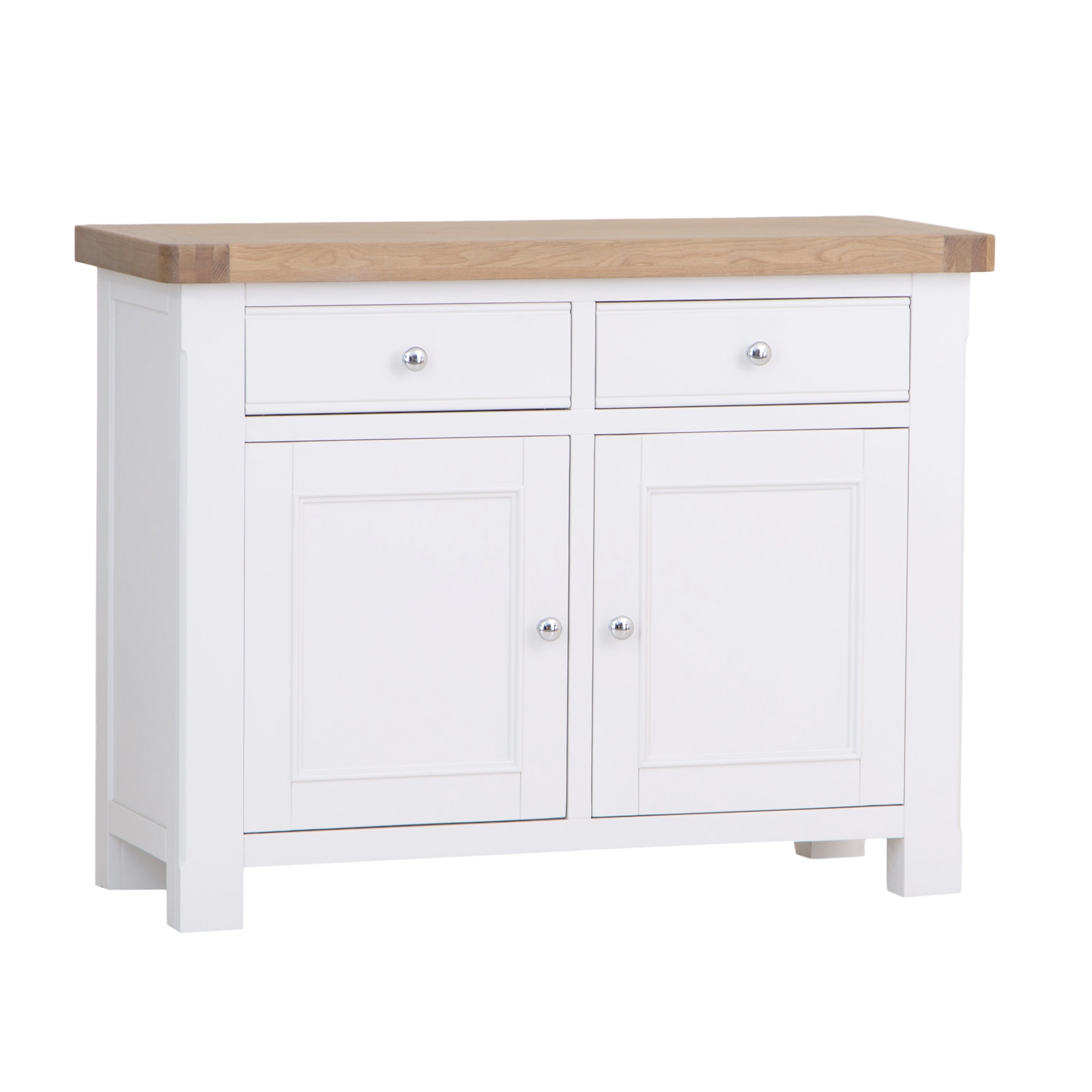 Country Living, White Painted & Oak - Standard Sideboard
