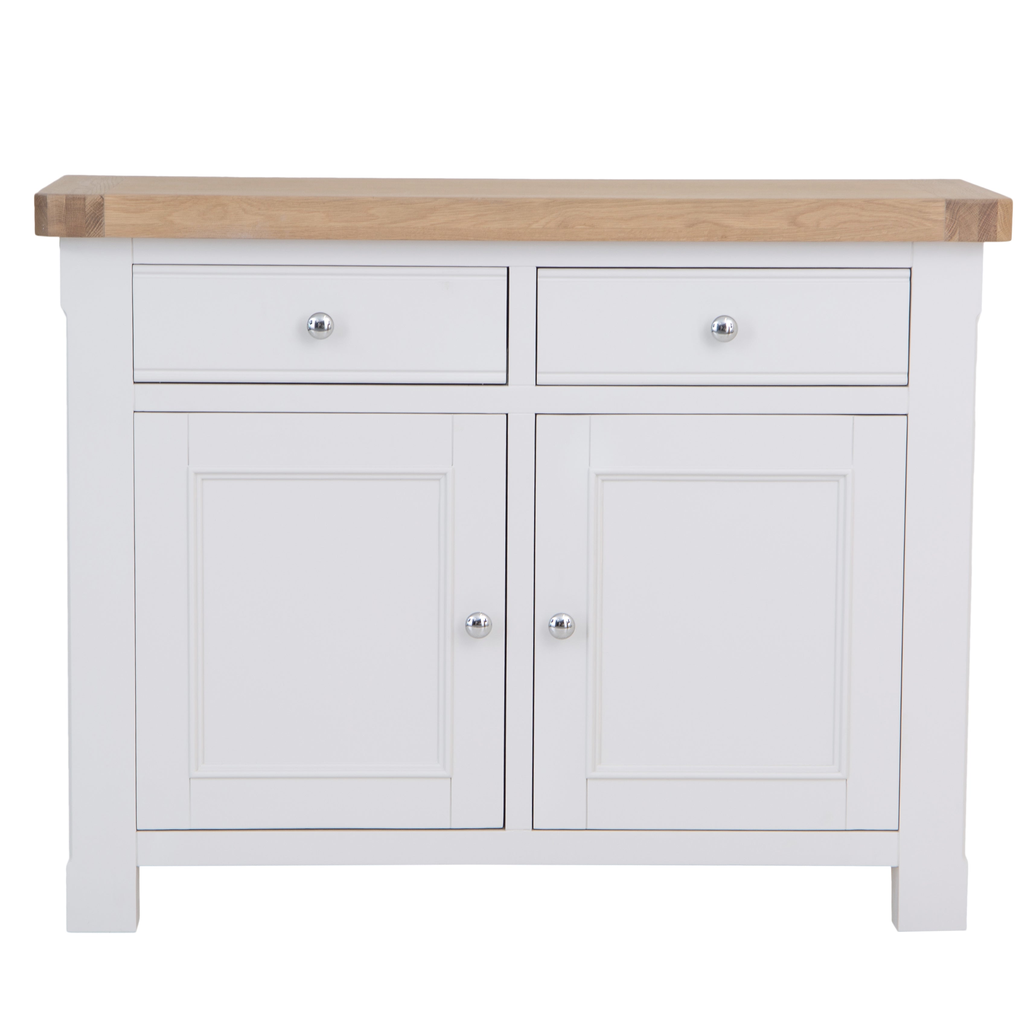 Country Living, White Painted & Oak - Standard Sideboard
