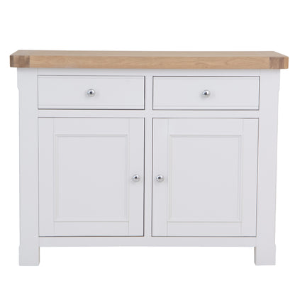 Country Living, White Painted & Oak - Standard Sideboard
