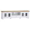 Country Living, White Painted & Oak - Extra Large TV Unit