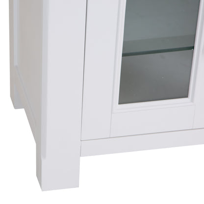 Country Living, White Painted & Oak - Extra Large TV Unit