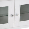 Country Living, White Painted & Oak - Extra Large TV Unit