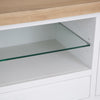 Country Living, White Painted & Oak - Extra Large TV Unit