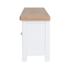 Country Living, White Painted & Oak - Extra Large TV Unit