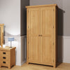 Oakdale Oak Wardrobe - 2 Door