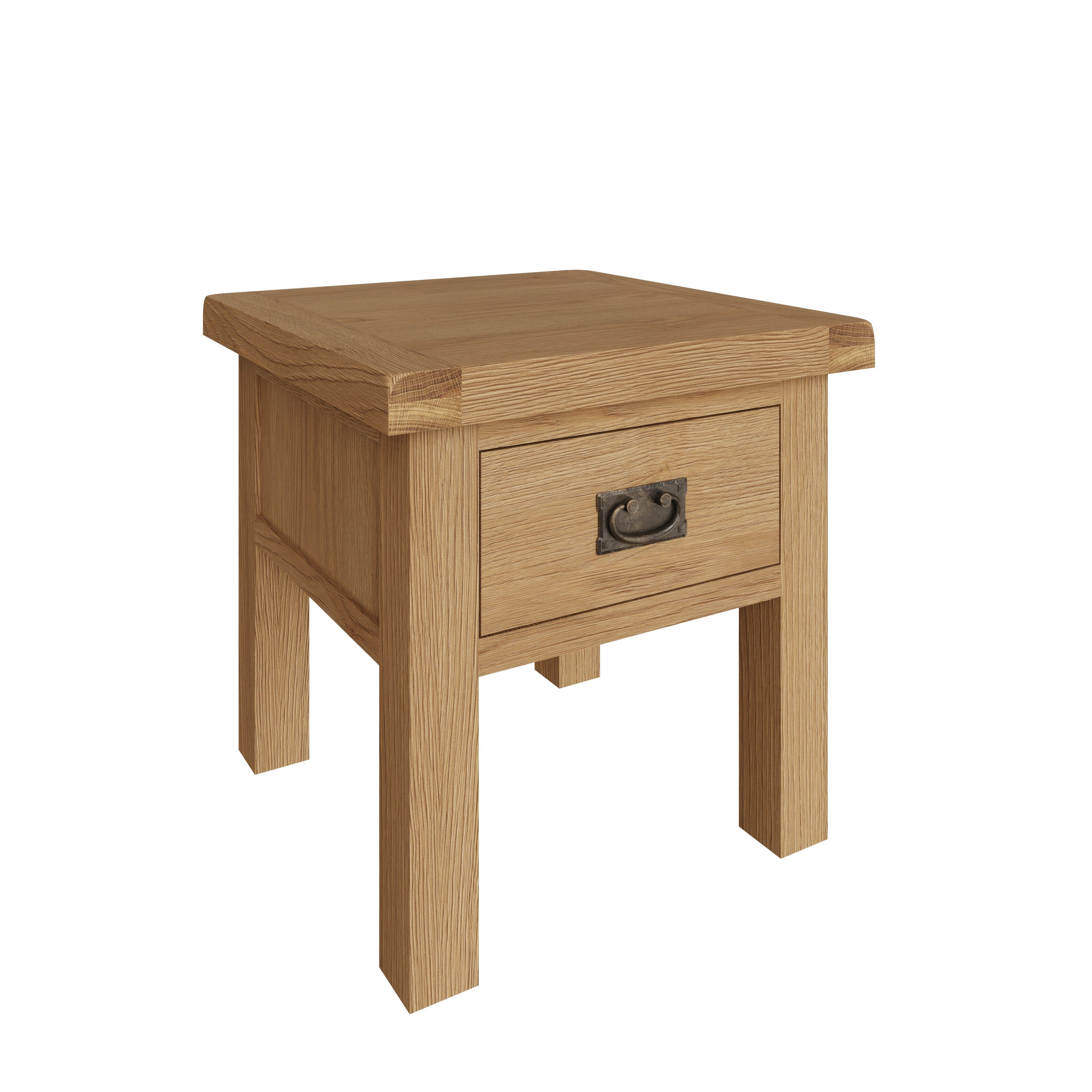 Oakdale Oak Lamp Table with Drawer