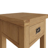 Oakdale Oak Lamp Table with Drawer