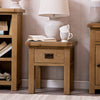 Oakdale Oak Lamp Table with Drawer