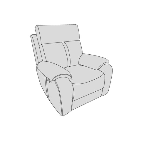 California Sofa - Arm Chair Electric Recliner