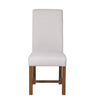 Hampstead Fabric Scroll Back Dining Chair - Natural