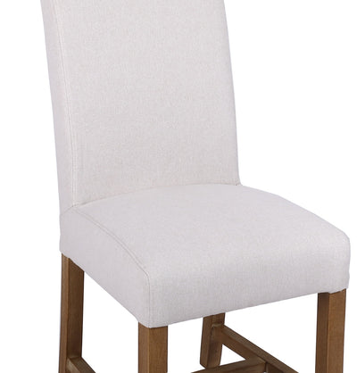 Hampstead Fabric Scroll Back Dining Chair - Natural